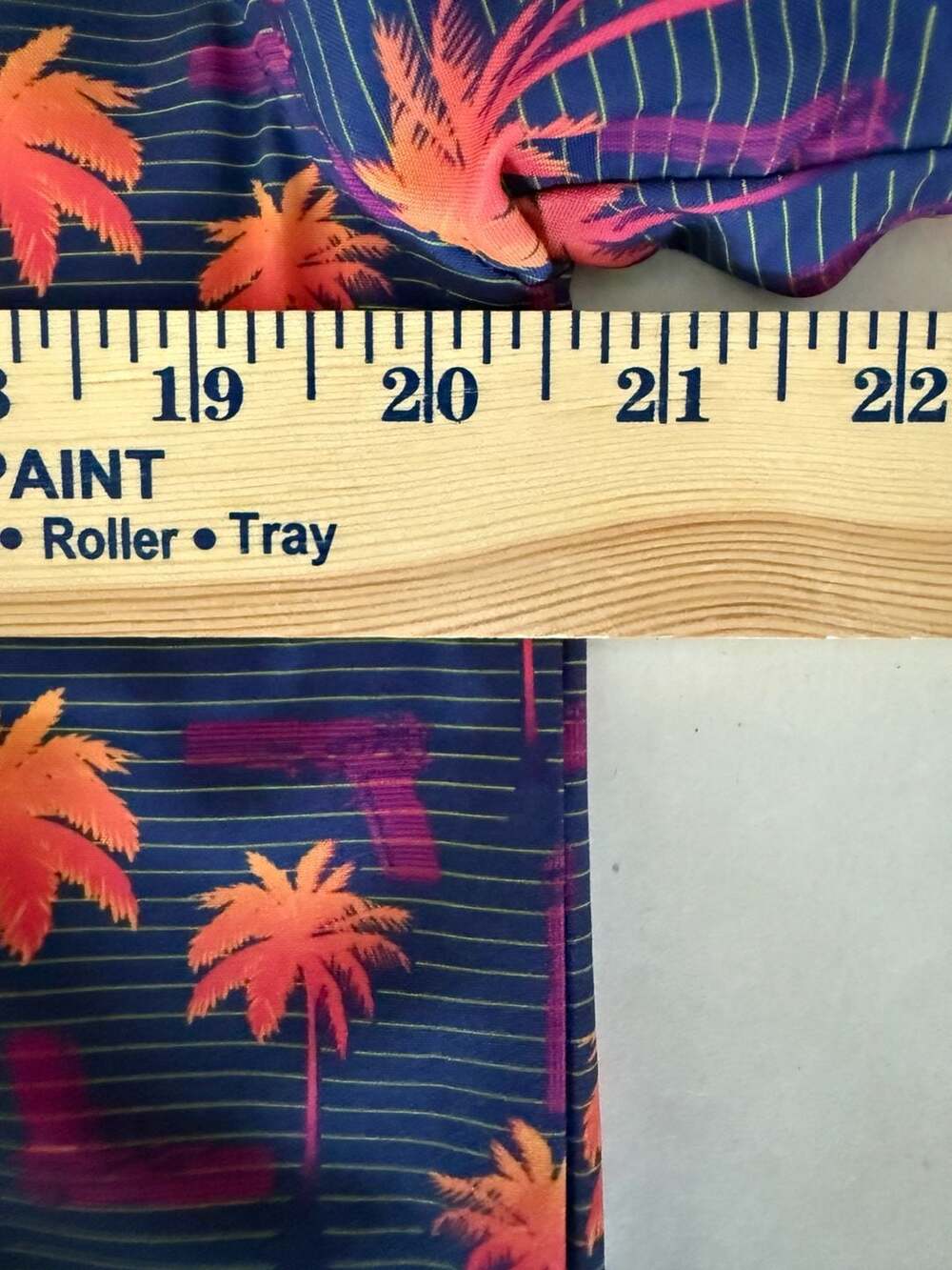 Retro Rifle Rising Palm Performance Button Down Short Sleeve Shirt - Picture 6 of 7